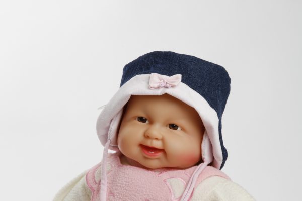 Babyhut Kinderhut "Jeanshut" für den Übergang, Gr. 42/44