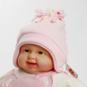 Wintermütze "Perlotta" rosa Gr. 46/48