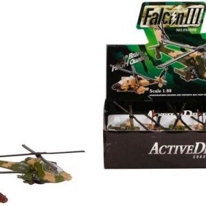 DC 1:88 Hubschrauber, Rückzug, L+S, sort