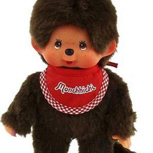 Monchhichi Classic Boy rot, ca. 20cm
