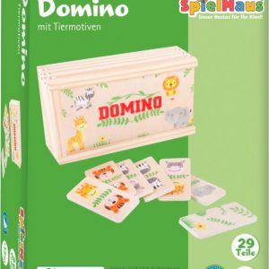 SMH Domino mit Tiermotiven, 28 Teile