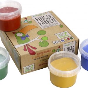 neogrün Fingerfarben 4er Set Aki