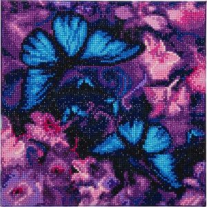 Crystal Art Schmetterlinge 30x30 cm