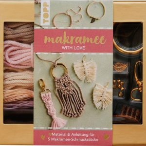 Makramee-Schmuckset Love