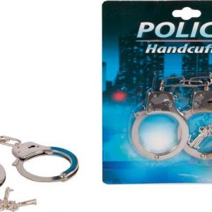 Handschellen Metall auf Karte