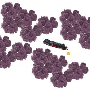 Muwse Islandmoos Flieder 100 g Maßstab Spur N Modellbau