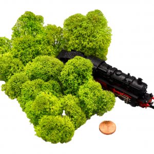 Muwse Islandmoos Frühlingsgrün 10 g Maßstab Spur N Modellbau