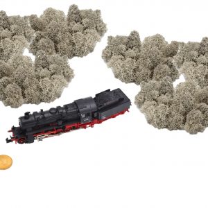Muwse Islandmoos Cremeweiss 50 g Maßstab Spur N Modellbau