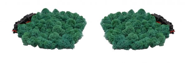 Muwse Islandmoos Kieferngrün 50 g Maßstab Spur N Modellbau