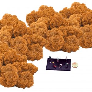 Muwse Islandmoos Melonengelb 100 g Maßstab Spur TT Modellbau