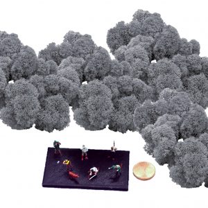 Muwse Islandmoos Titangrau 100 g Maßstab Spur TT Modellbau