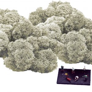 Muwse Islandmoos Cremeweiss 50 g Maßstab Spur TT Modellbau